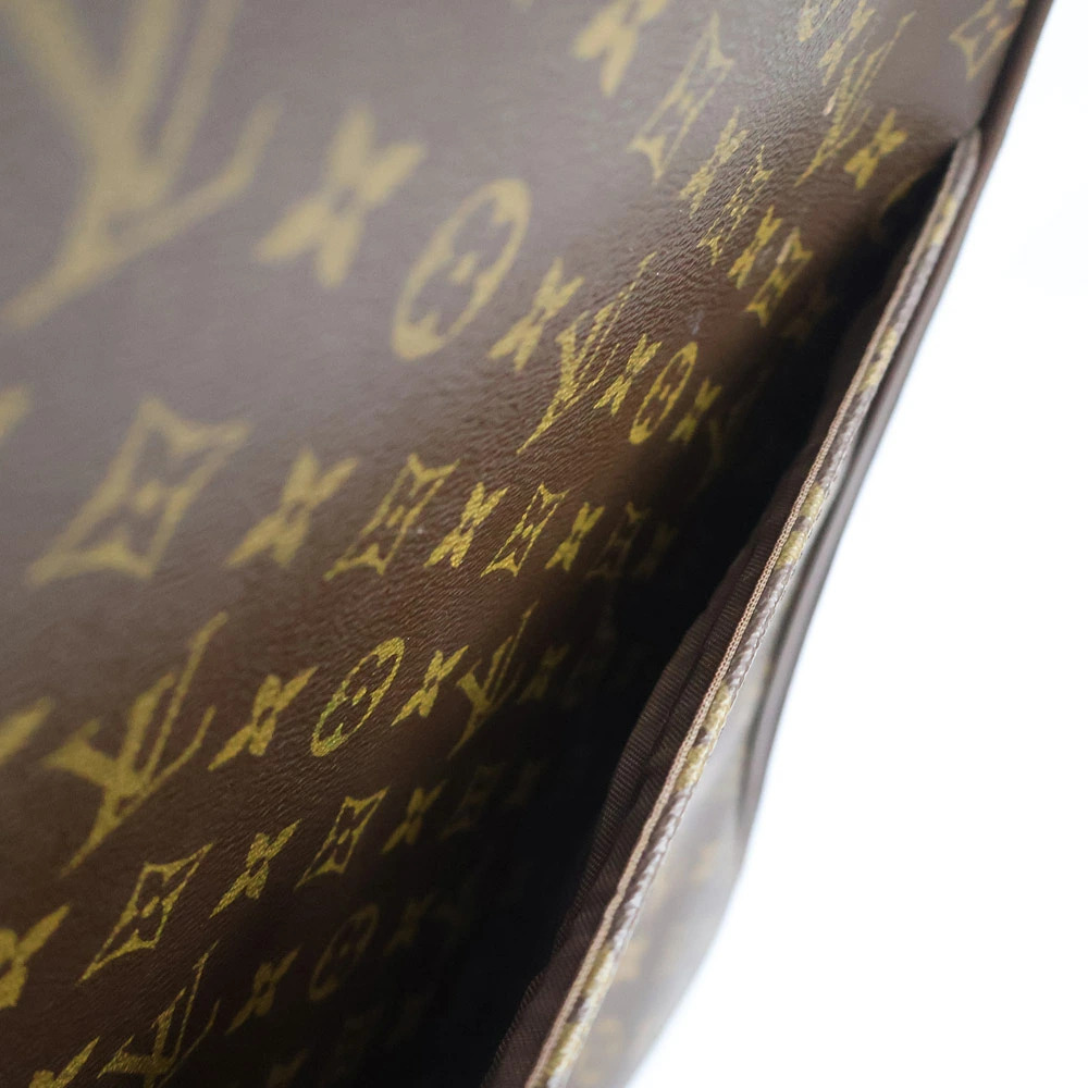 Louis Vuitton Pegase Carry on Suitcase Leather Brown